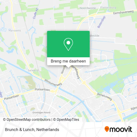 Brunch & Lunch kaart