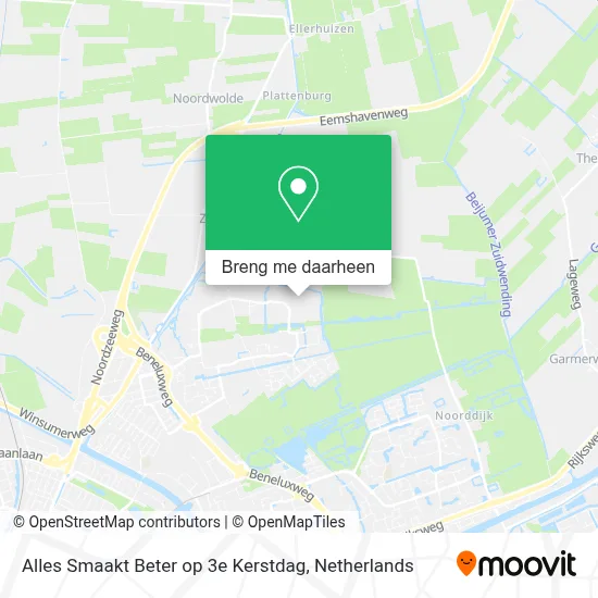 Alles Smaakt Beter op 3e Kerstdag kaart