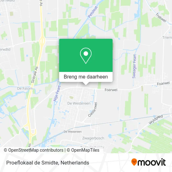 Proeflokaal de Smidte kaart