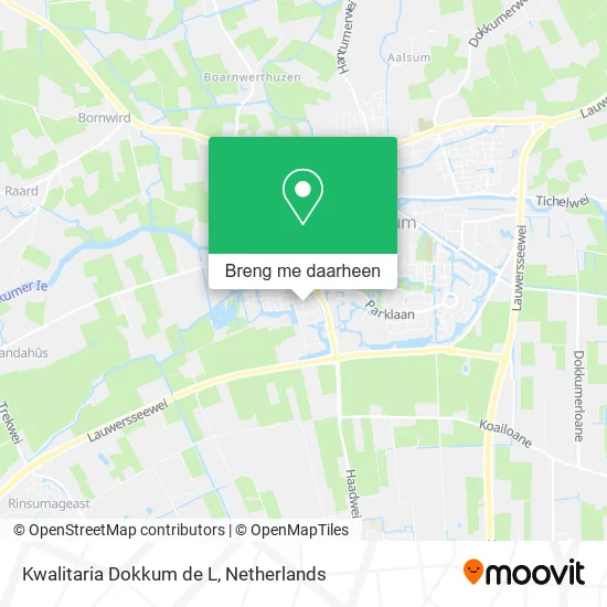 Kwalitaria Dokkum de L kaart