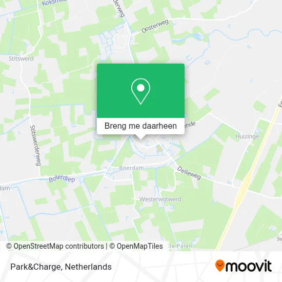 Park&Charge kaart