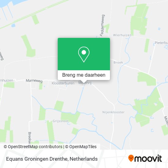 Equans Groningen Drenthe kaart