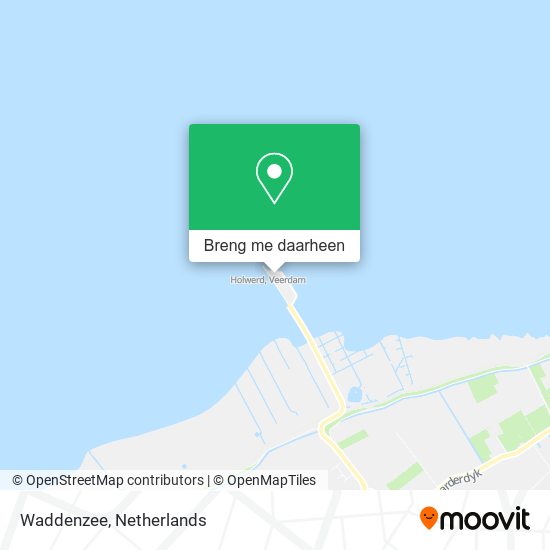 Waddenzee kaart