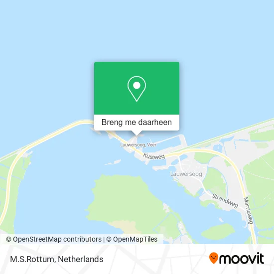 M.S.Rottum kaart