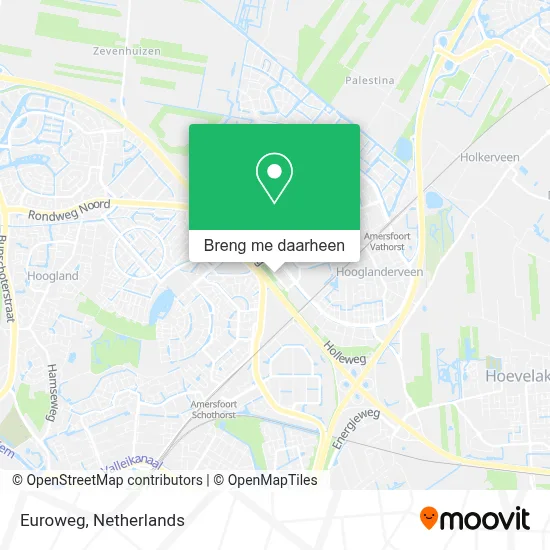 Euroweg kaart