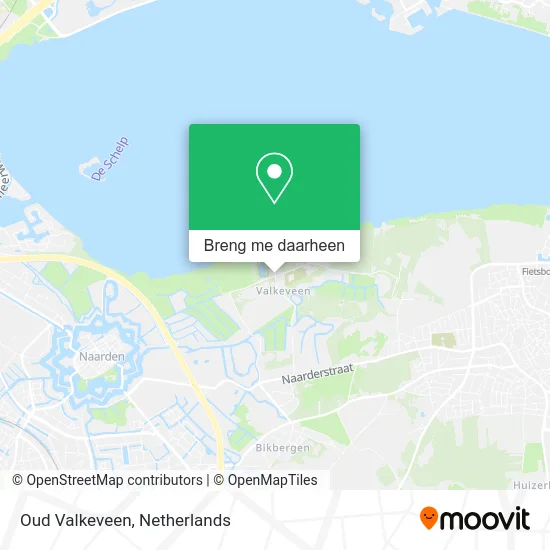 Oud Valkeveen kaart