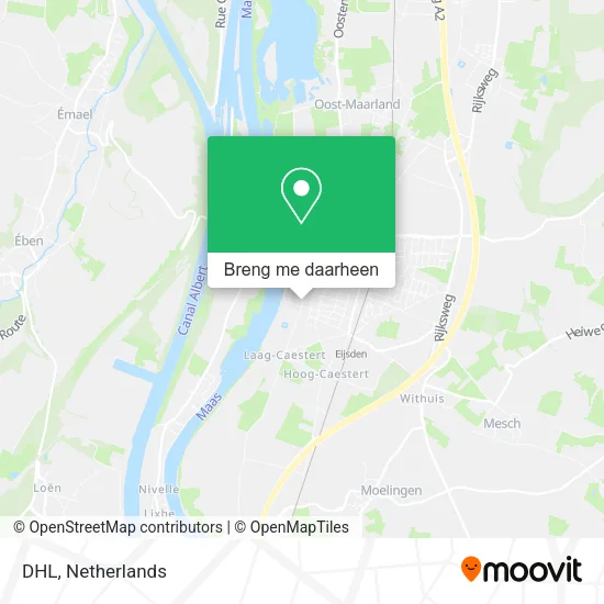 DHL kaart