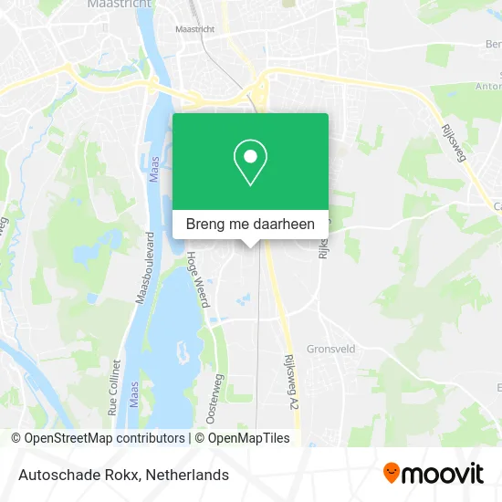 Autoschade Rokx kaart