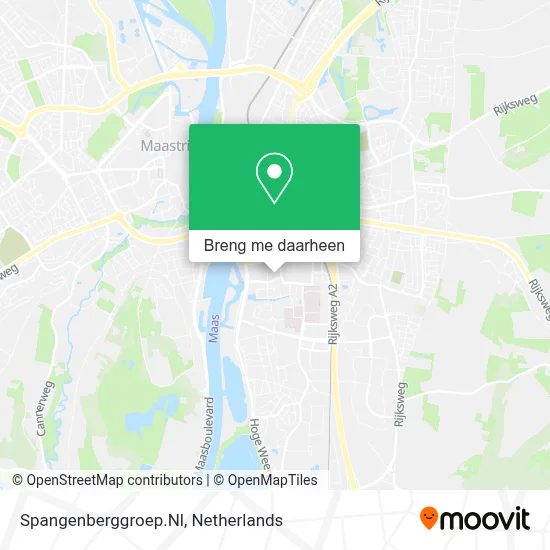 Spangenberggroep.Nl kaart