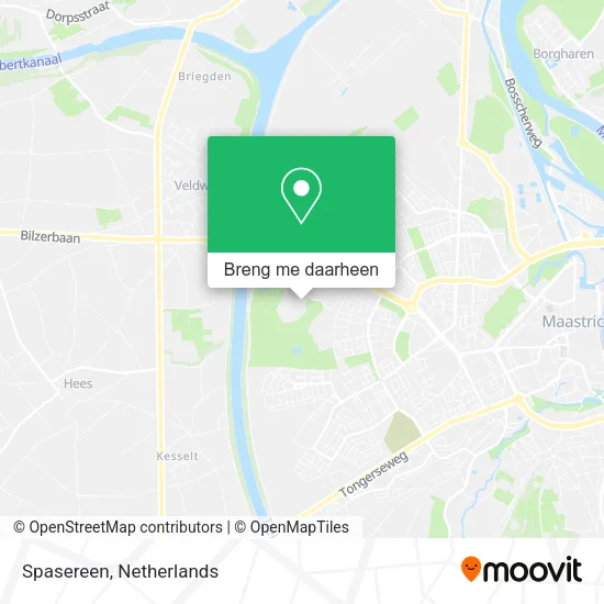 Spasereen kaart
