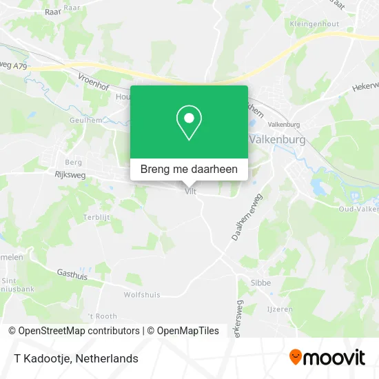 T Kadootje kaart