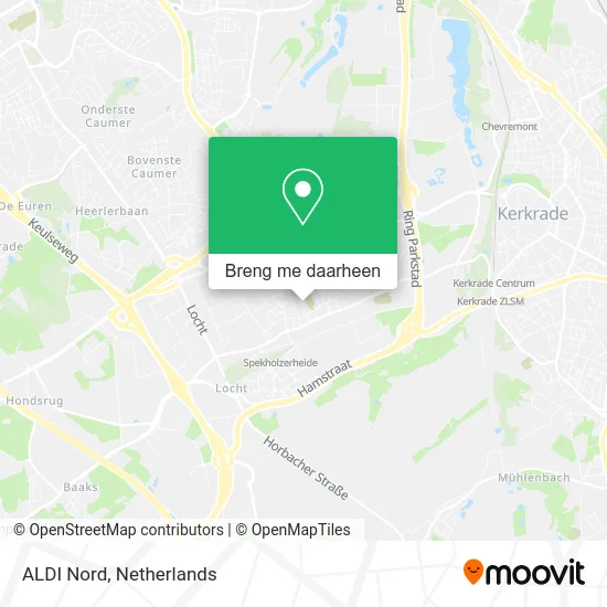 ALDI Nord kaart