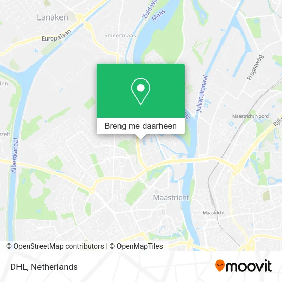 DHL kaart