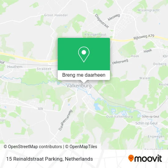 15 Reinaldstraat Parking kaart
