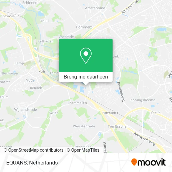 EQUANS kaart