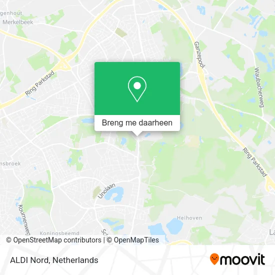 ALDI Nord kaart