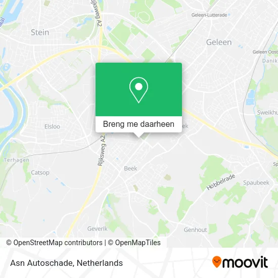Asn Autoschade kaart