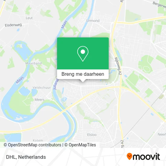DHL kaart