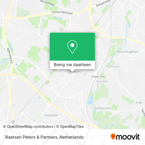 Baetsen Peters & Partners kaart