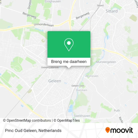 Pmc Oud Geleen kaart