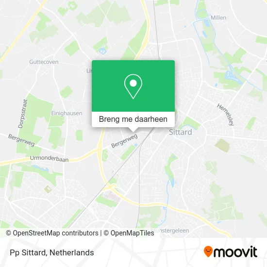 Pp Sittard kaart