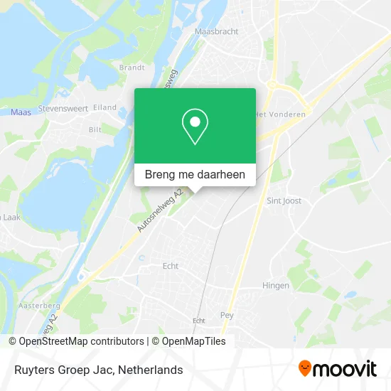 Ruyters Groep Jac kaart