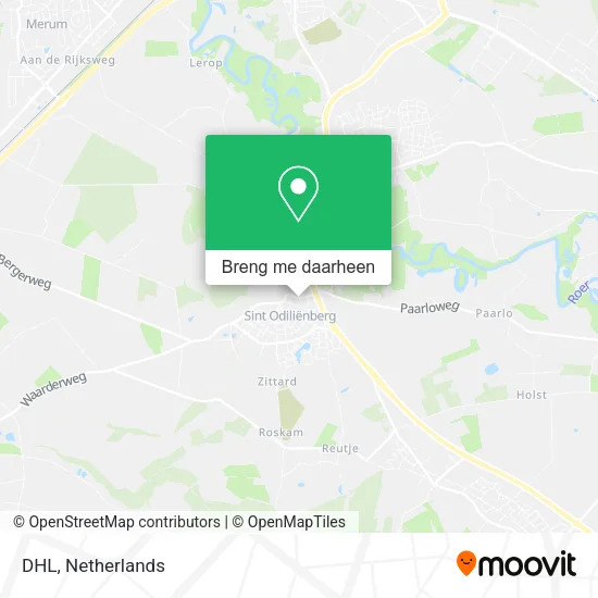 DHL kaart