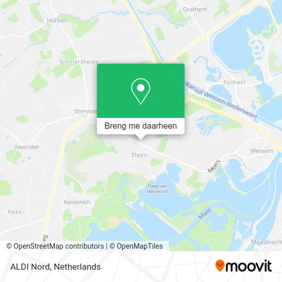ALDI Nord kaart