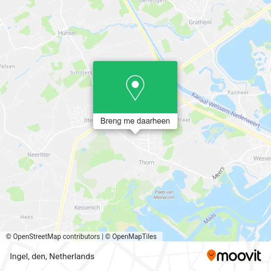 Ingel, den kaart