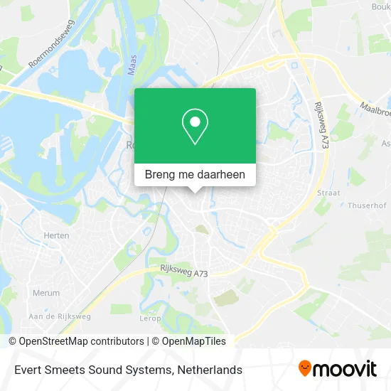 Evert Smeets Sound Systems kaart