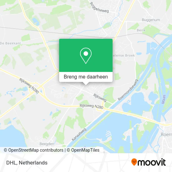 DHL kaart