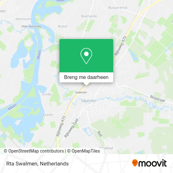 Rta Swalmen kaart