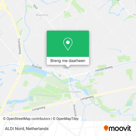 ALDI Nord kaart