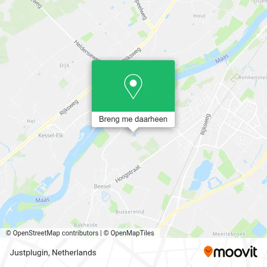 Justplugin kaart