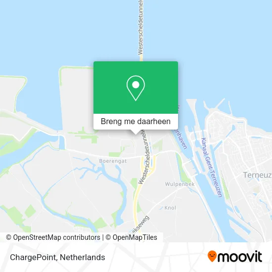 ChargePoint kaart