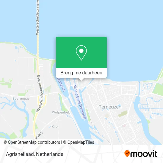 Agrisnellaad kaart