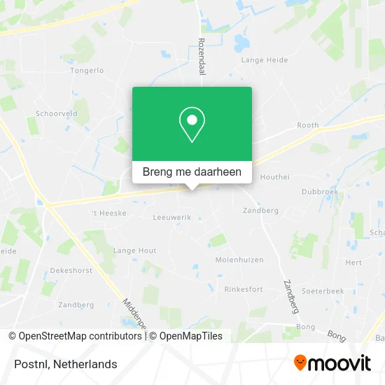 Postnl kaart