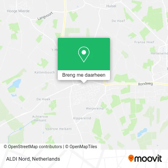 ALDI Nord kaart