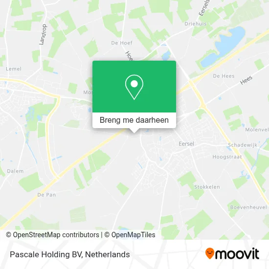 Pascale Holding BV kaart