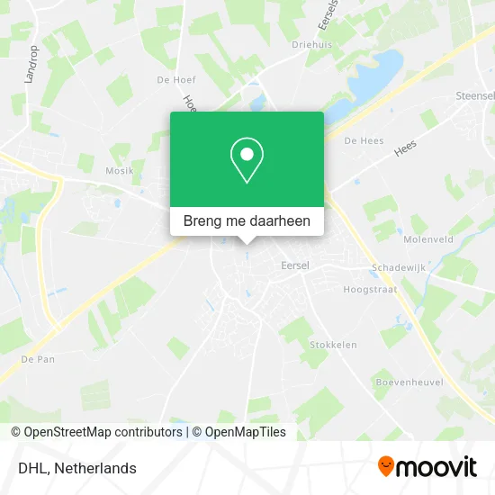 DHL kaart