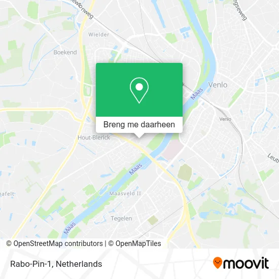 Rabo-Pin-1 kaart