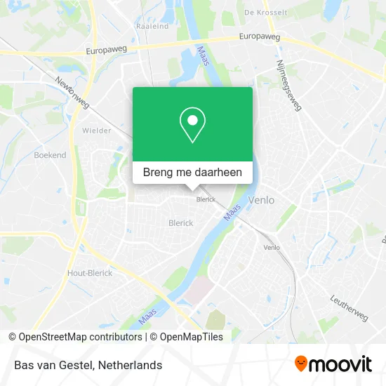 Bas van Gestel kaart