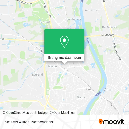 Smeets Autos kaart