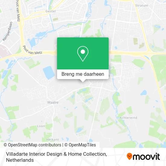 Villadarte Interior Design & Home Collection kaart