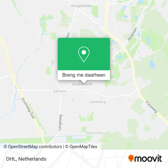 DHL kaart