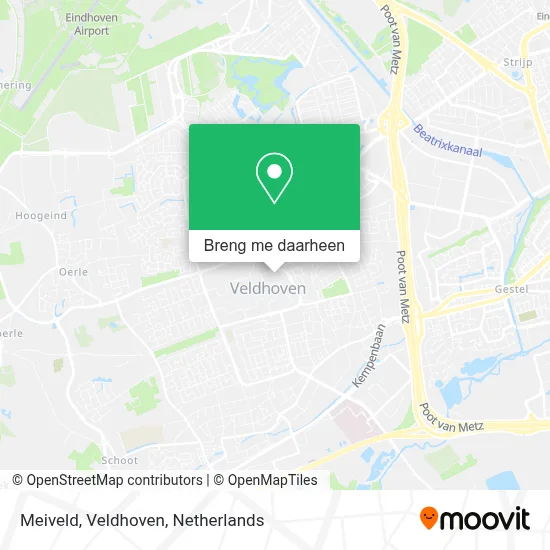 Meiveld, Veldhoven kaart