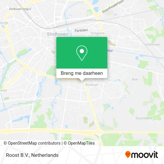 Roost B.V. kaart