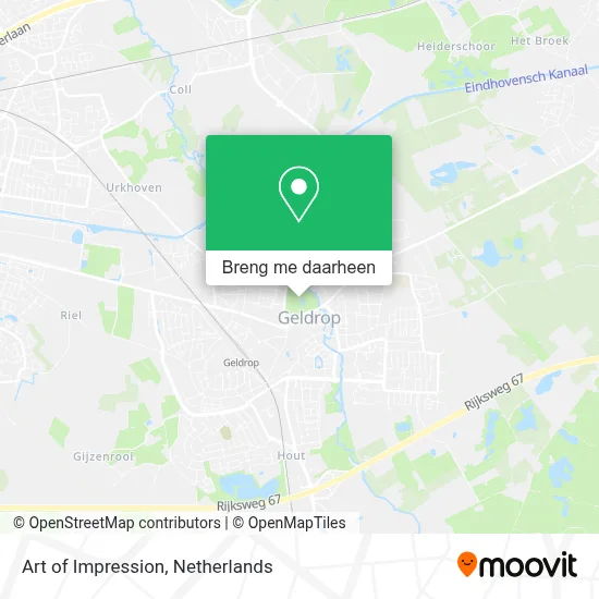 Art of Impression kaart