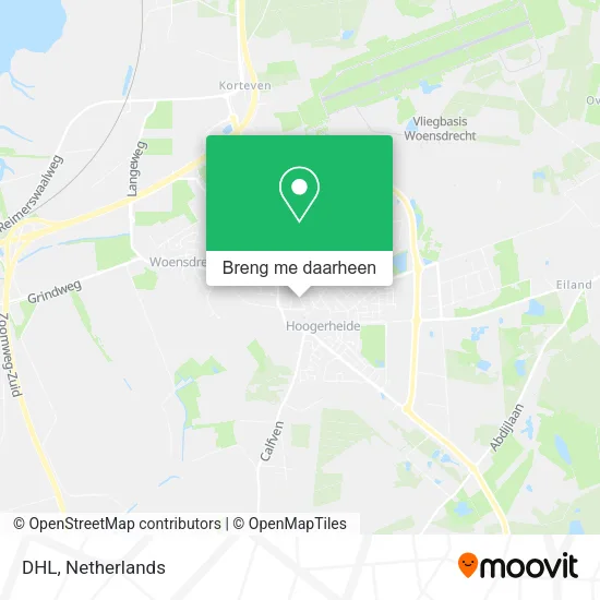 DHL kaart