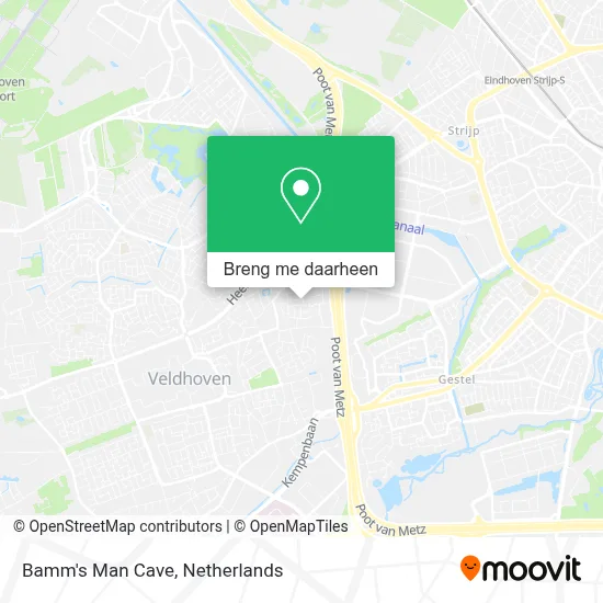 Bamm's Man Cave kaart